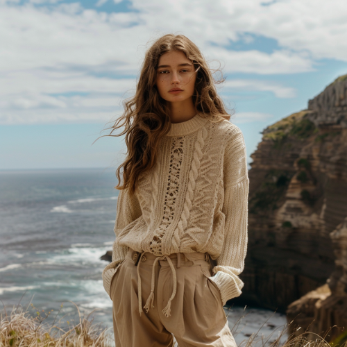 The allure of Australian women's knitwear