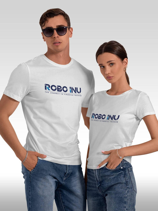 Robo Inu White T-Shirt Unisex - The Infinite